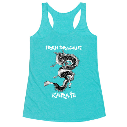 Iron Dragons Karate Racerback Tank