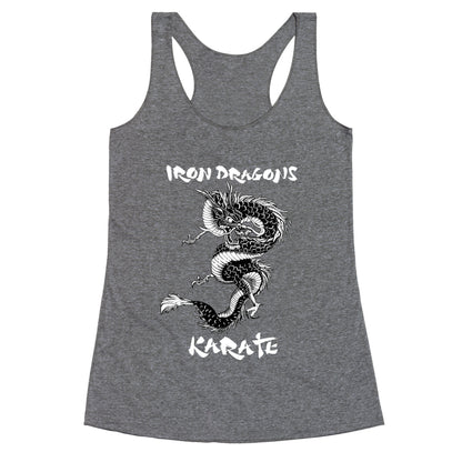 Iron Dragons Karate Racerback Tank
