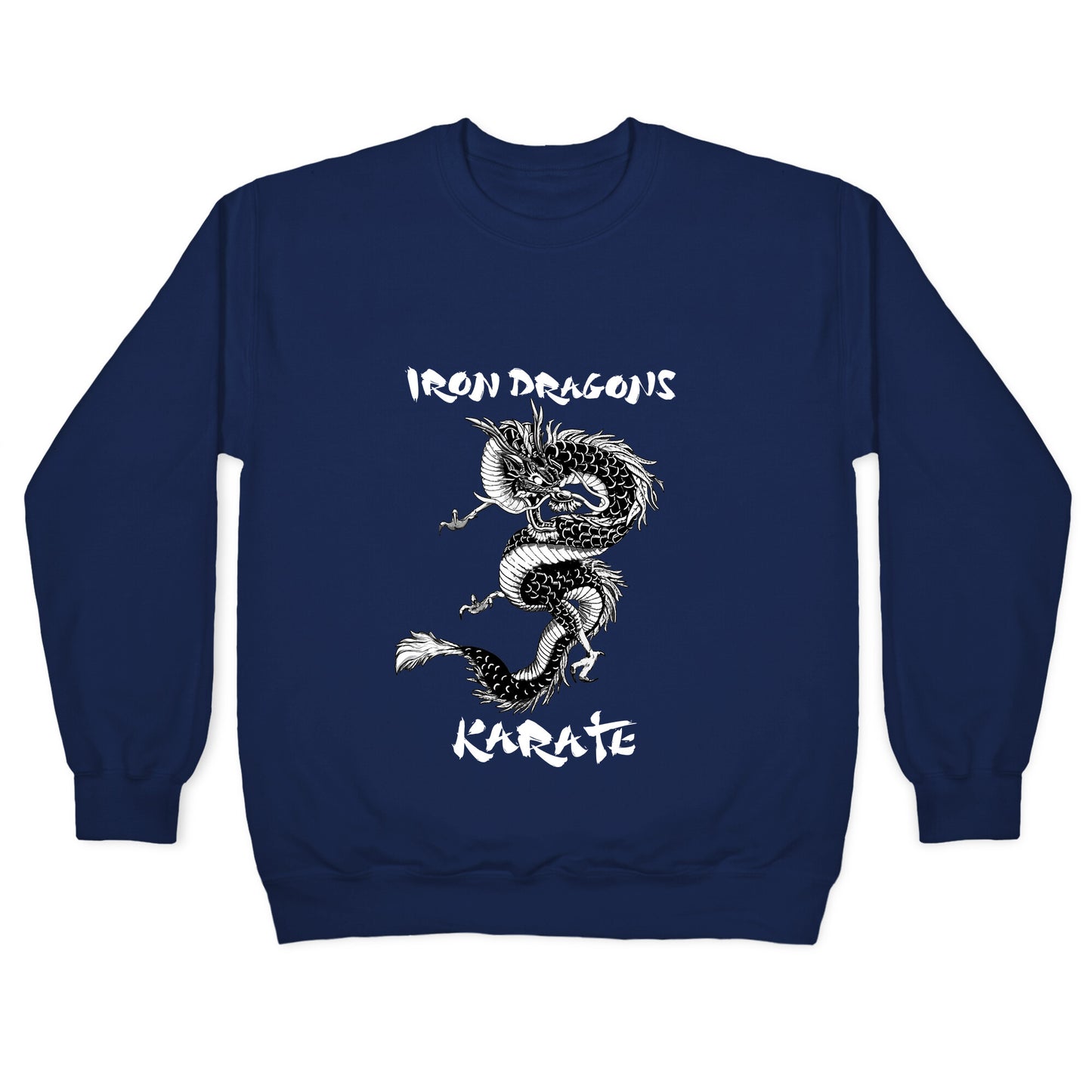 Iron Dragons Karate Crewneck Sweatshirt