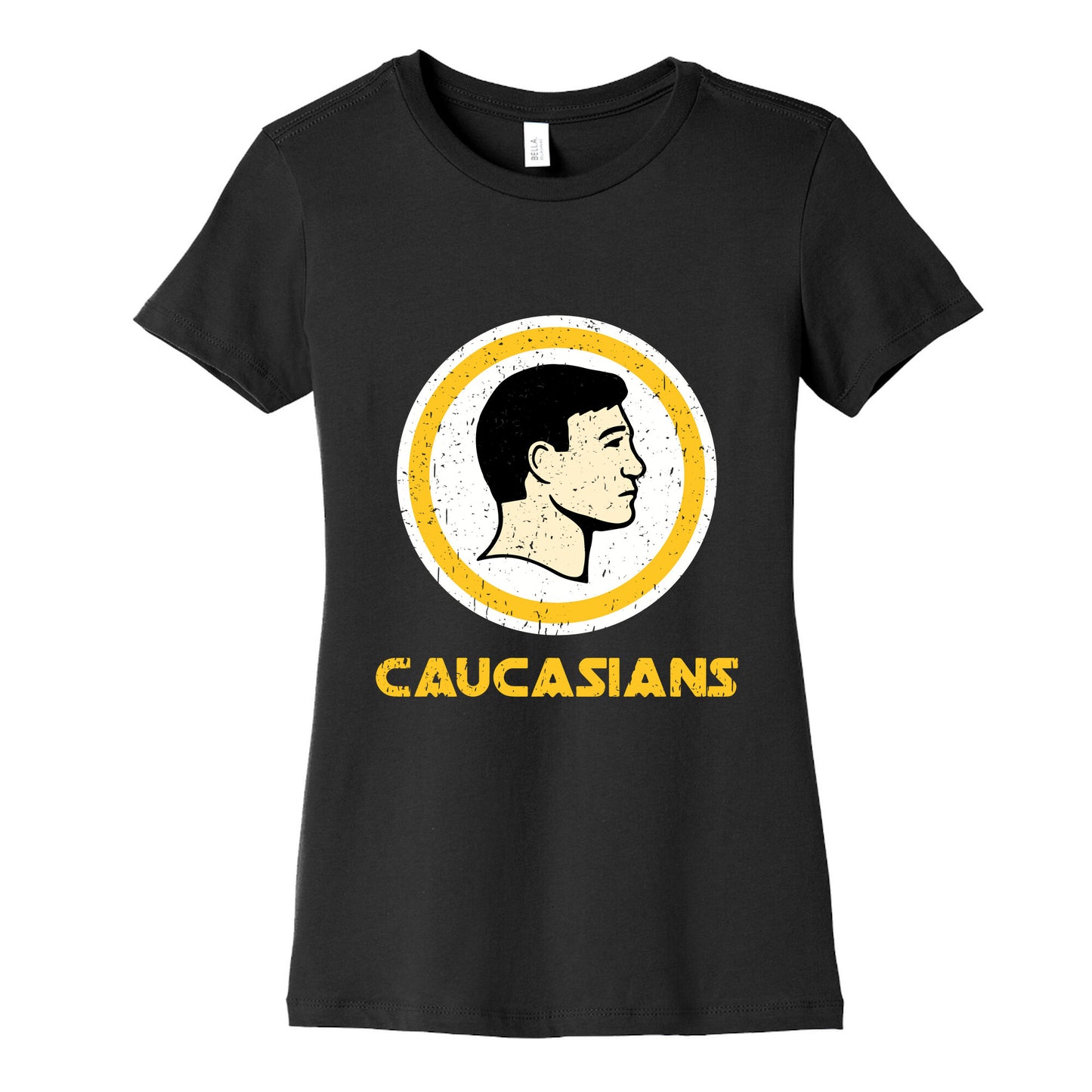 Caucasians Womens Cotton Tee