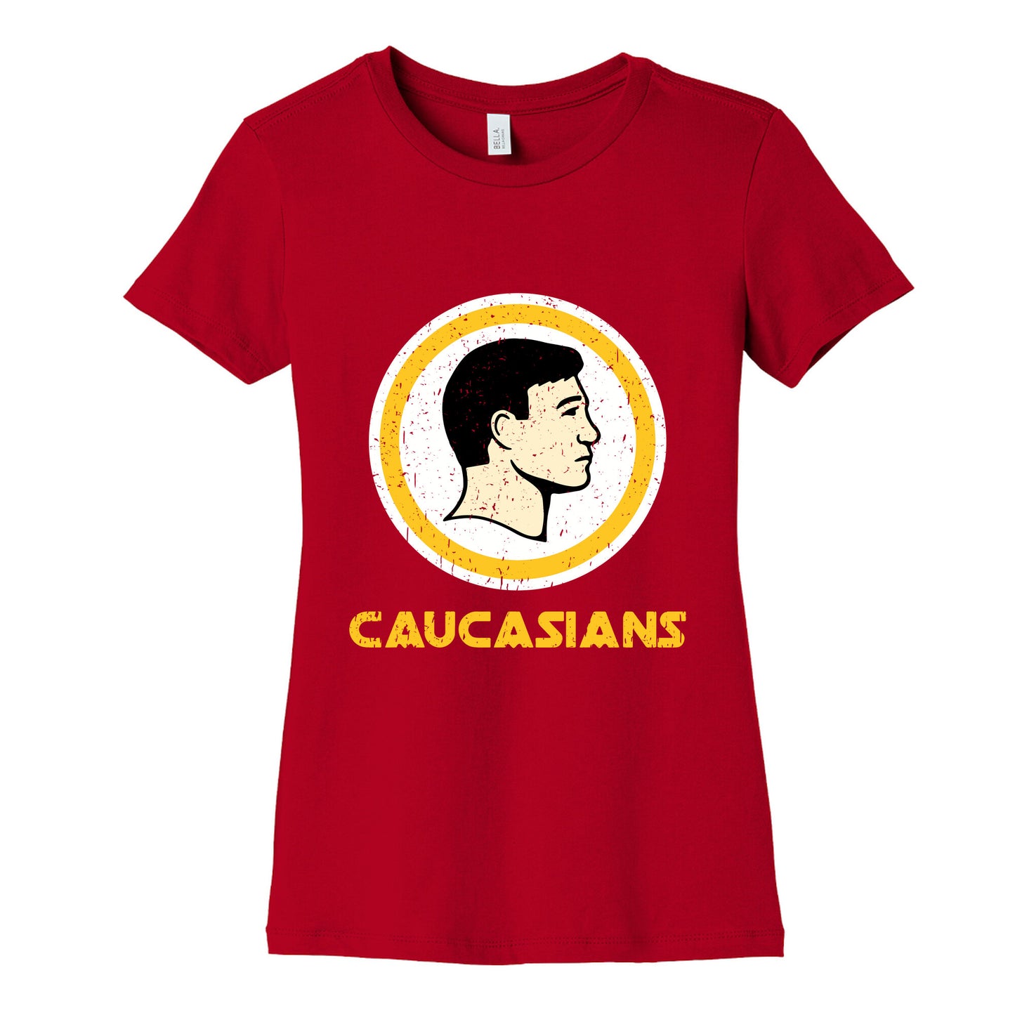 Caucasians Womens Cotton Tee