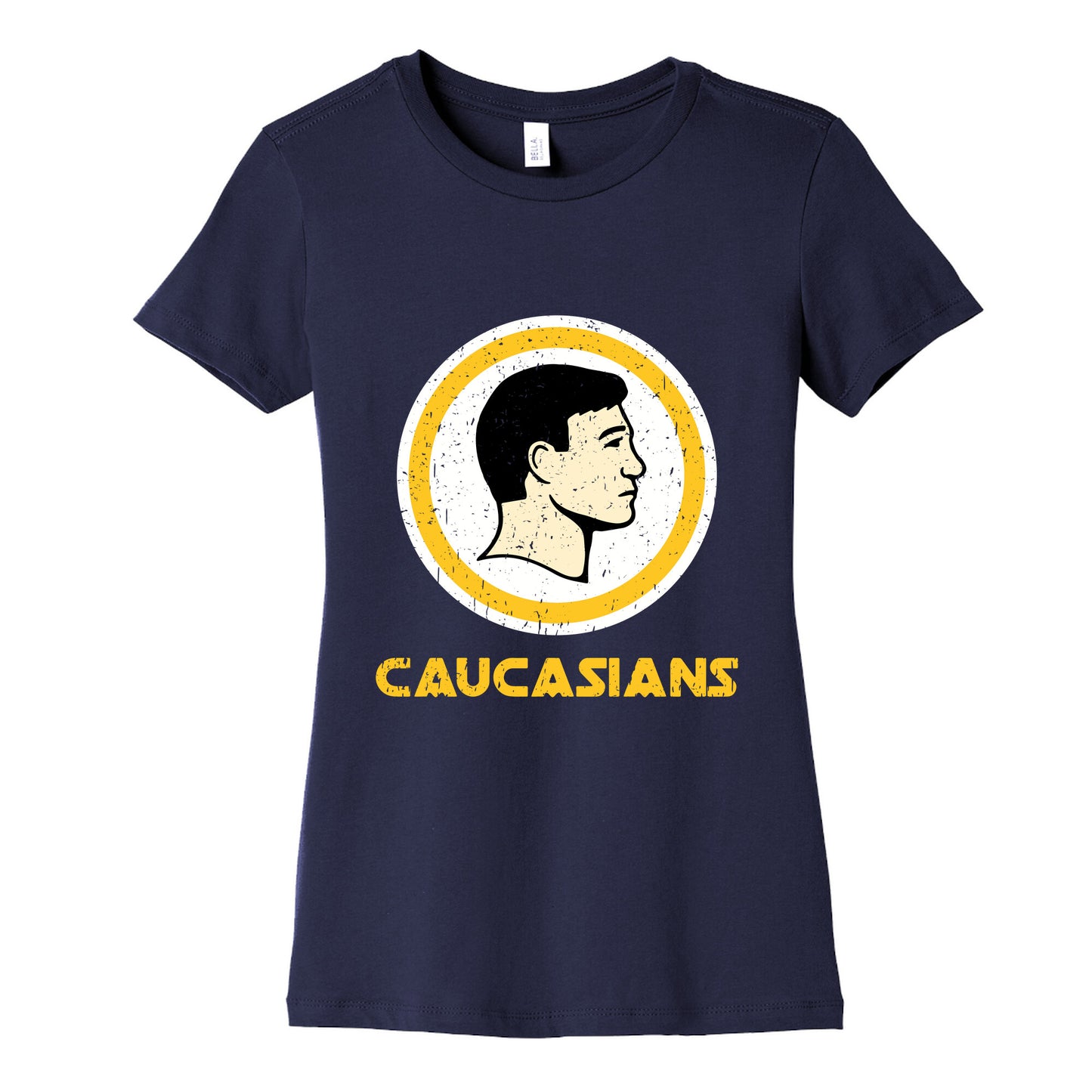 Caucasians Womens Cotton Tee