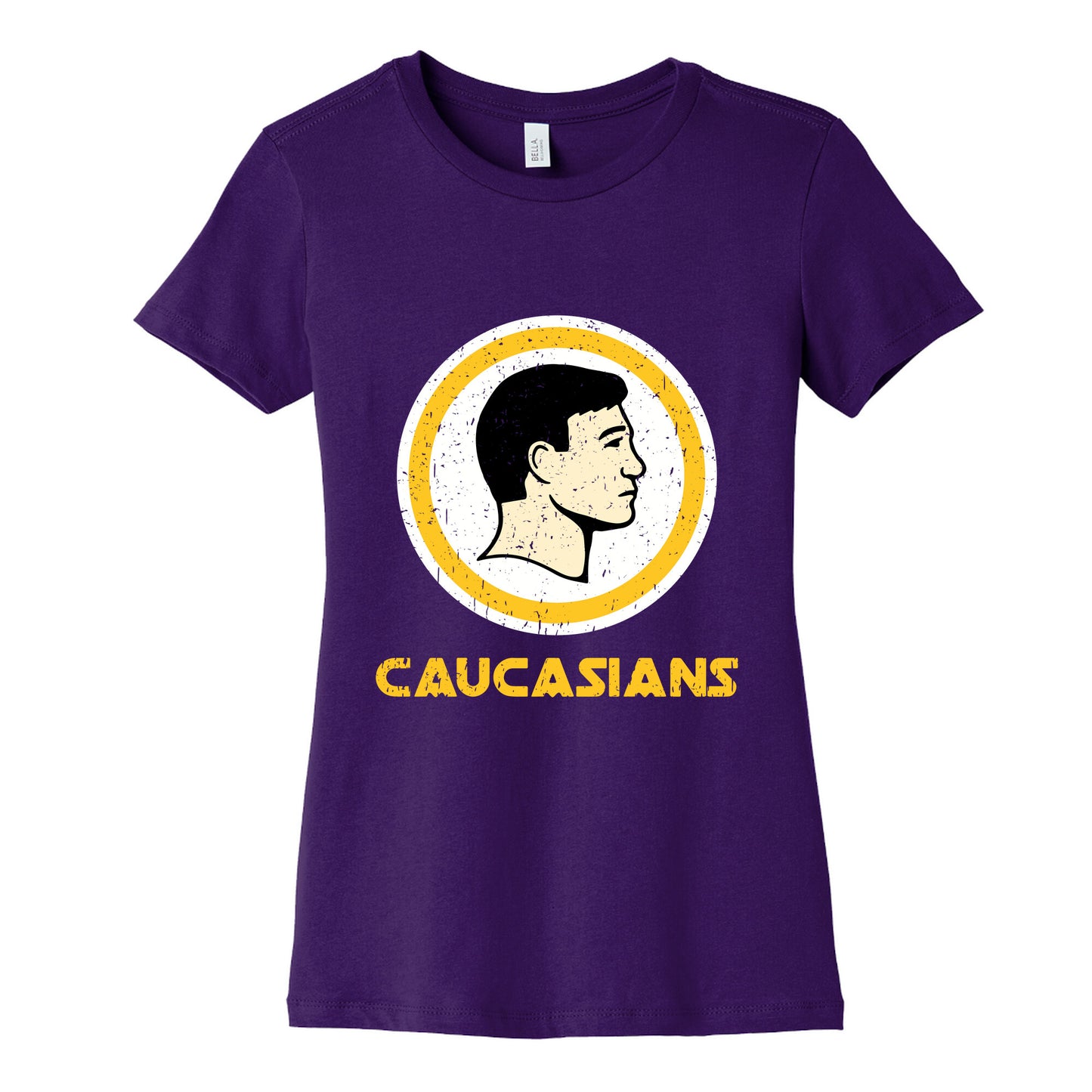 Caucasians Womens Cotton Tee