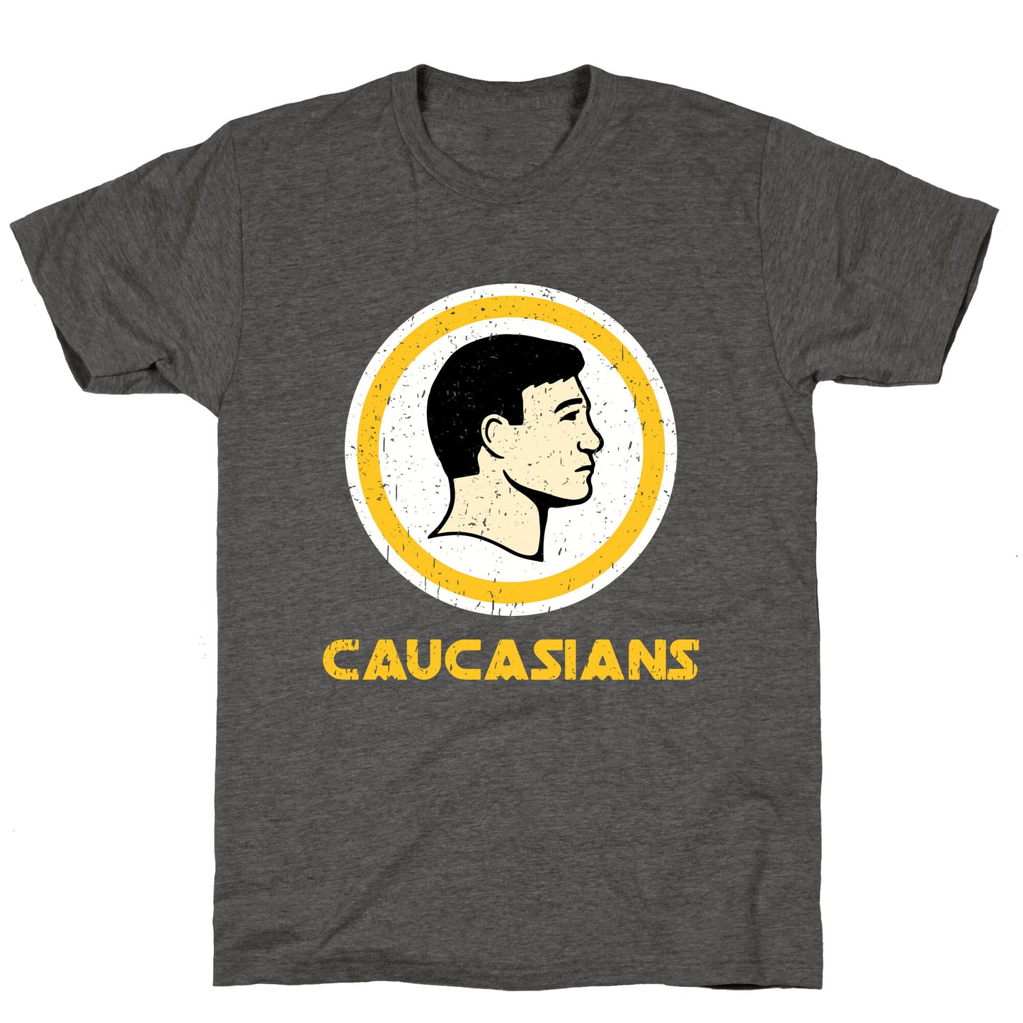 Caucasians Unisex Triblend Tee