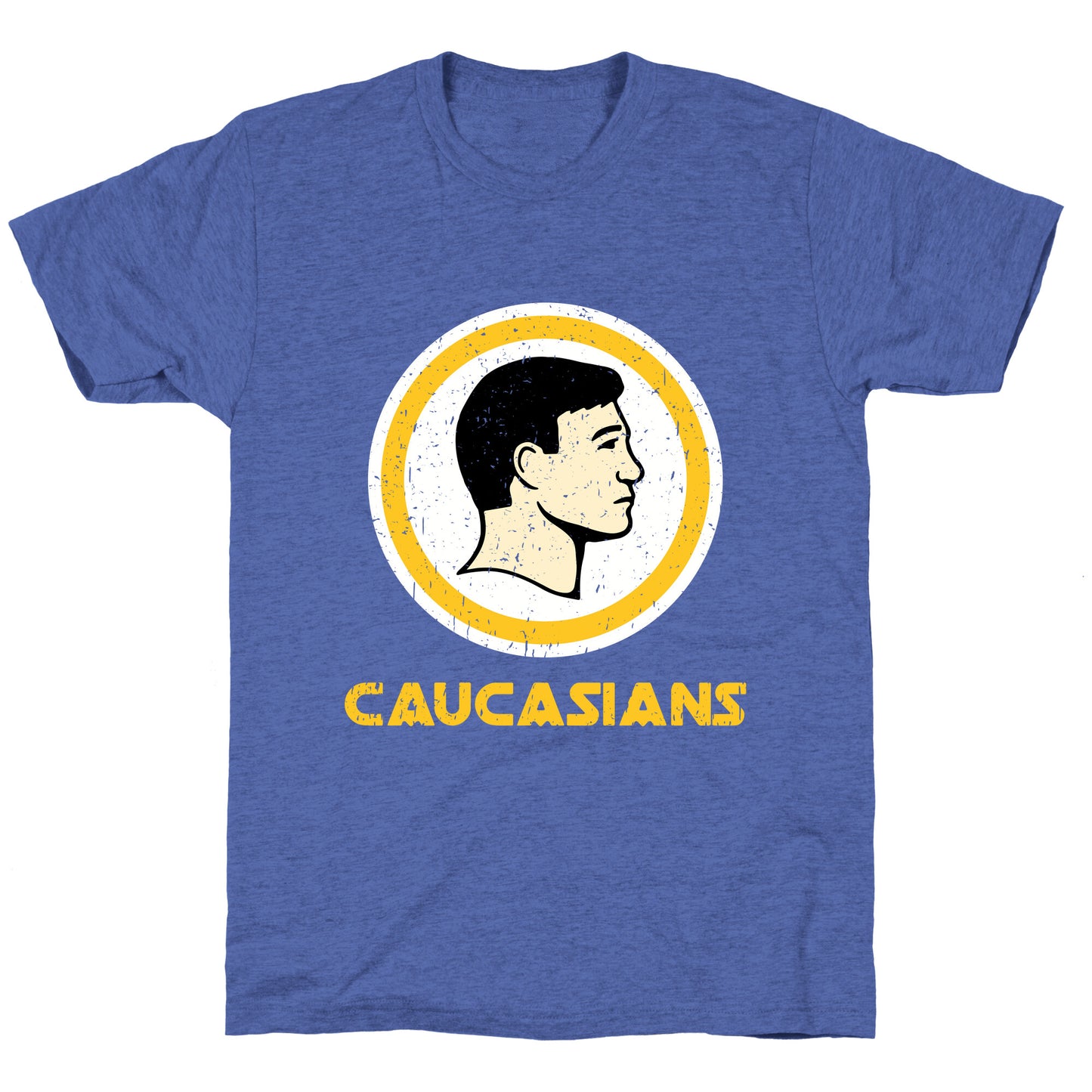 Caucasians Unisex Triblend Tee