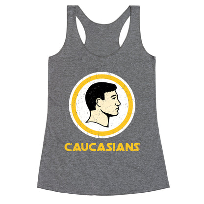 Caucasians Racerback Tank