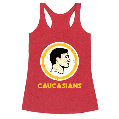 Caucasians Racerback Tank