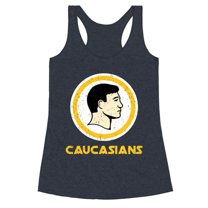 Caucasians Racerback Tank