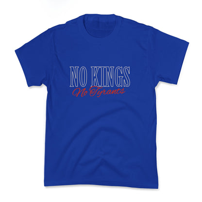 No Kings No Tyrants Kids Tee