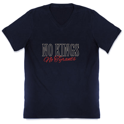 No Kings No Tyrants V-Neck