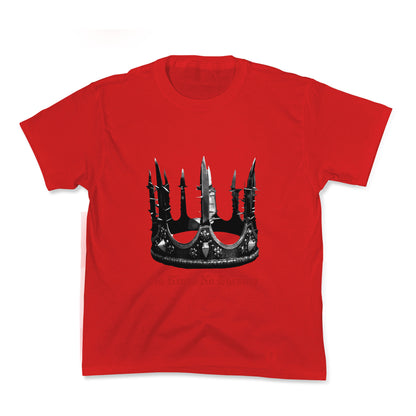 No Kings No Tyrants Crown Kids Tee