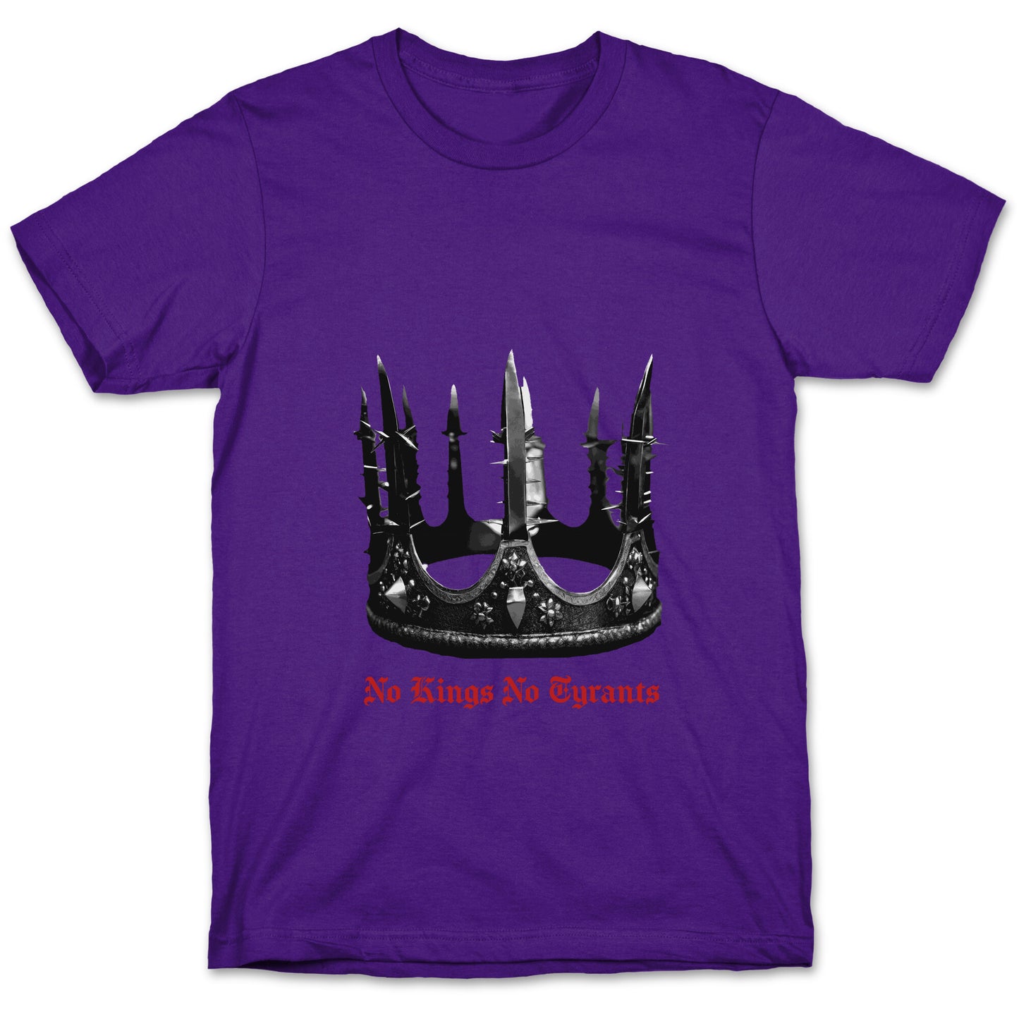 No Kings No Tyrants Crown T-Shirt