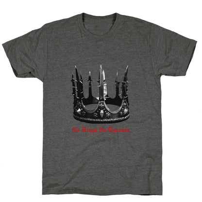 No Kings No Tyrants Crown Unisex Triblend Tee
