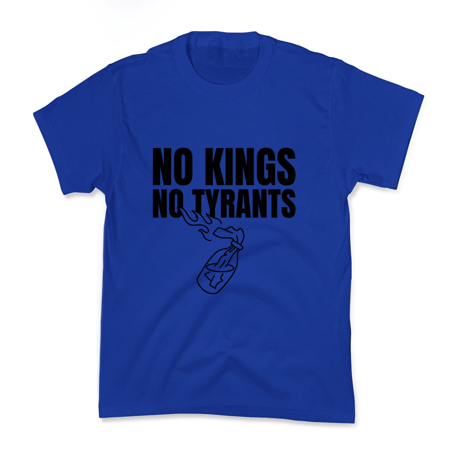 No Kings No Tyrants 2025 Kids Tee