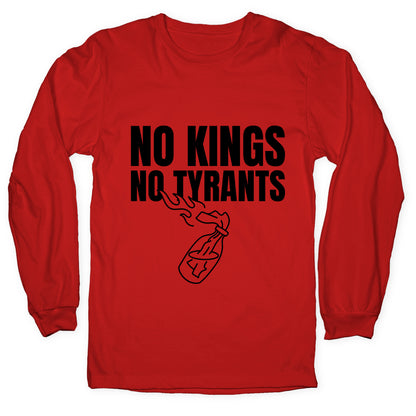 No Kings No Tyrants 2025 Longsleeve Tee