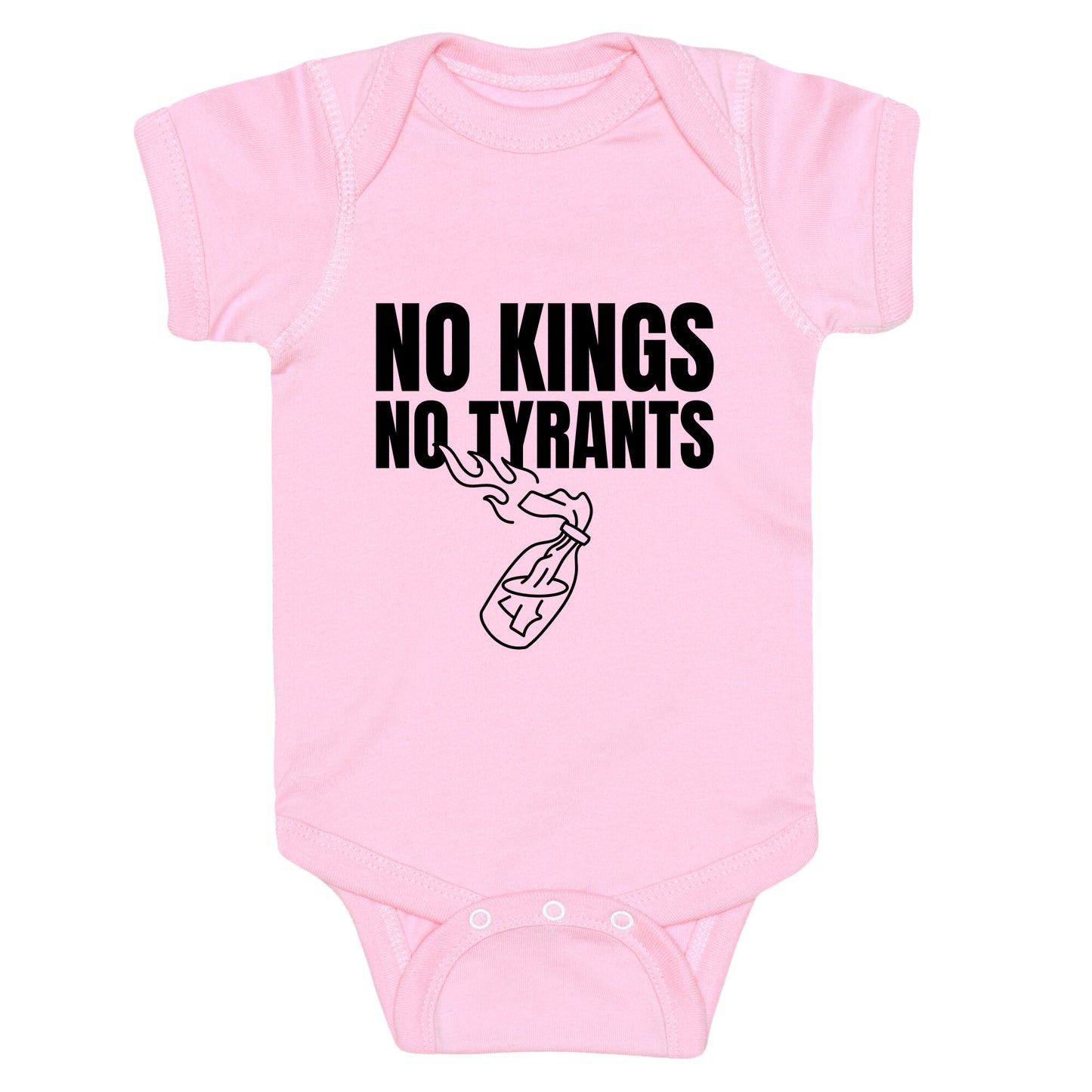 No Kings No Tyrants 2025 Baby One-Piece