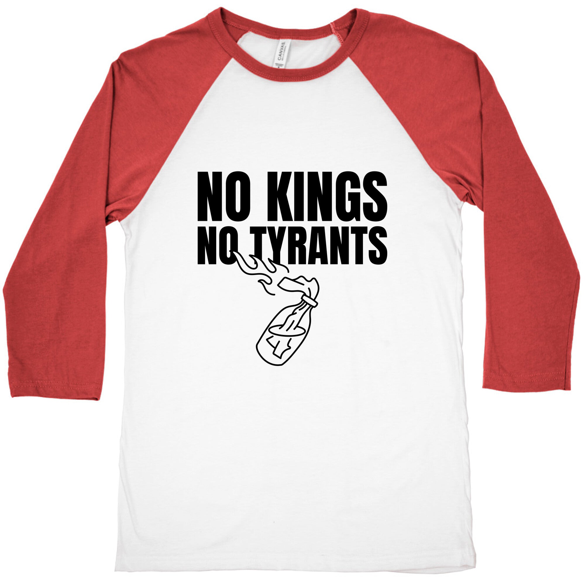No Kings No Tyrants 2025 Baseball Tee