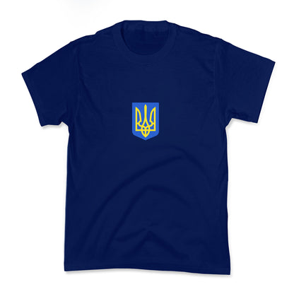 Zelensky Ukraine Trident Kids Tee