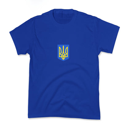 Zelensky Ukraine Trident Kids Tee