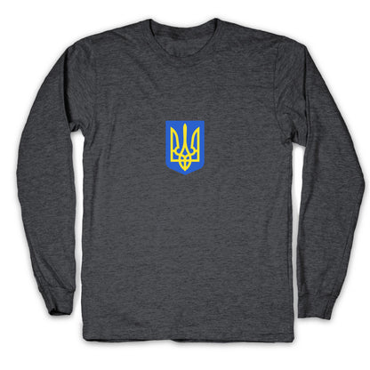 Zelensky Ukraine Trident Longsleeve Tee