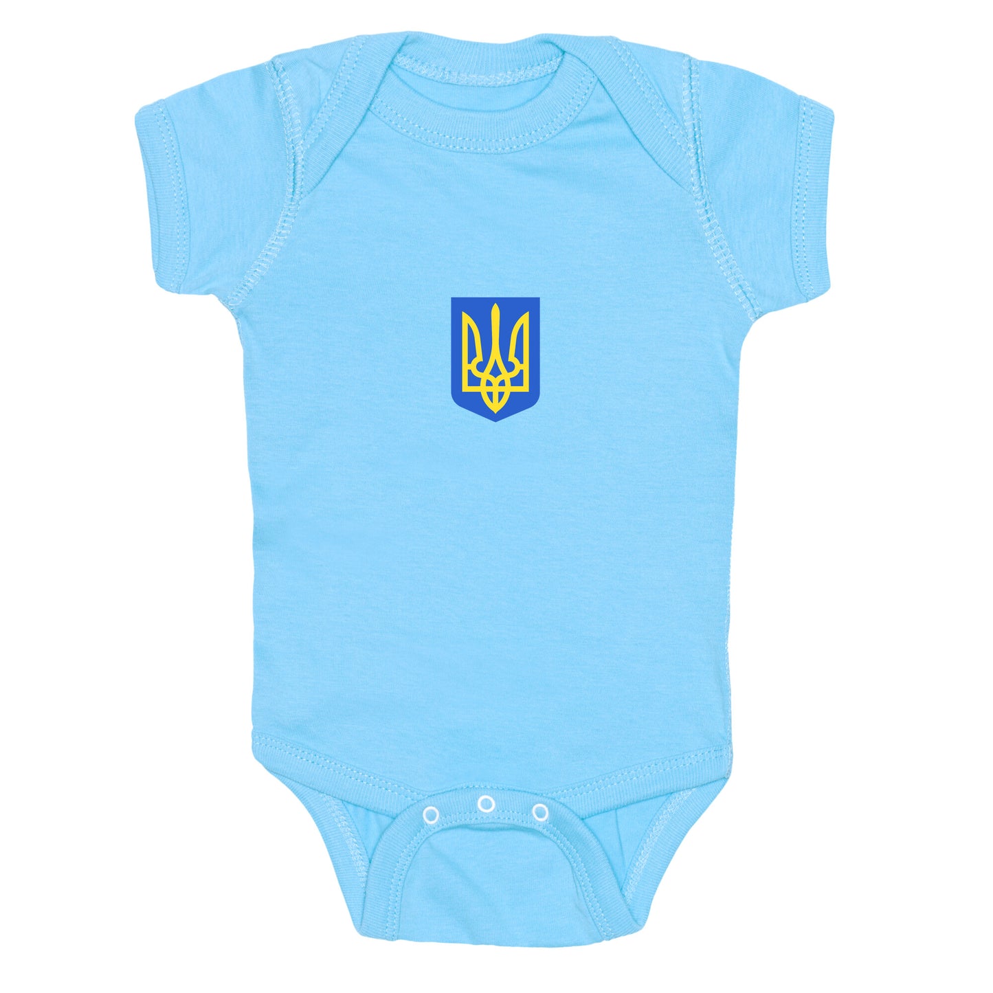 Zelensky Ukraine Trident Baby One-Piece