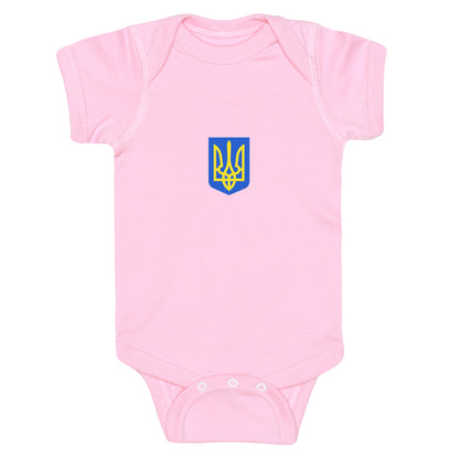 Zelensky Ukraine Trident Baby One-Piece