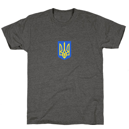 Zelensky Ukraine Trident Unisex Triblend Tee