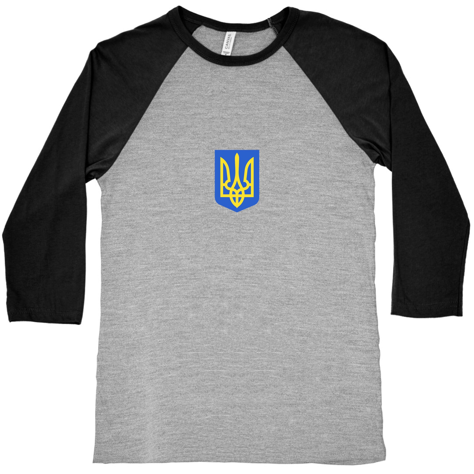 Zelensky Ukraine Trident Baseball Tee