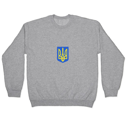 Zelensky Ukraine Trident Crewneck Sweatshirt