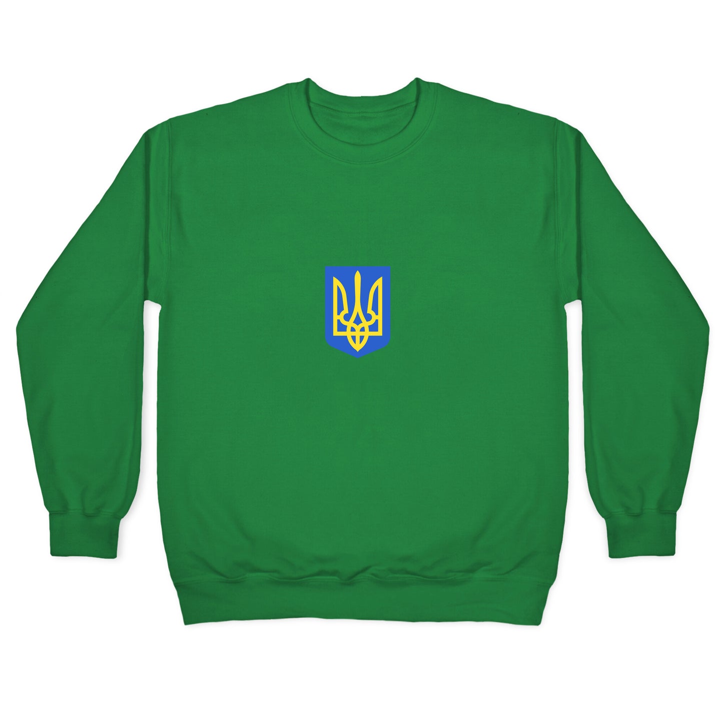 Zelensky Ukraine Trident Crewneck Sweatshirt