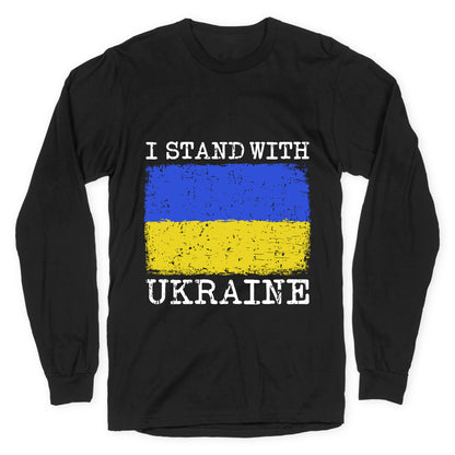 I Stand With Ukraine Longsleeve Tee