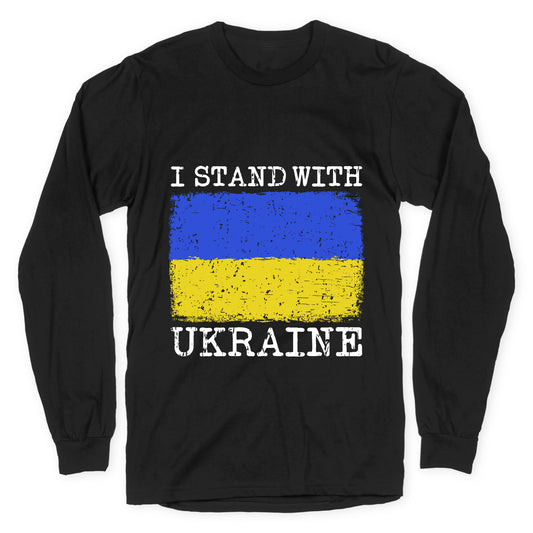 I Stand With Ukraine Longsleeve Tee