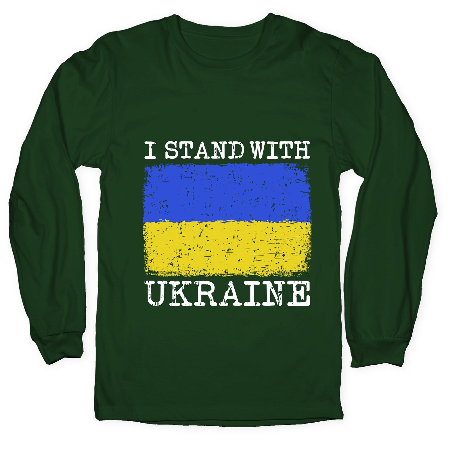 I Stand With Ukraine Longsleeve Tee