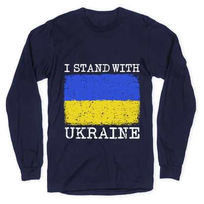 I Stand With Ukraine Longsleeve Tee