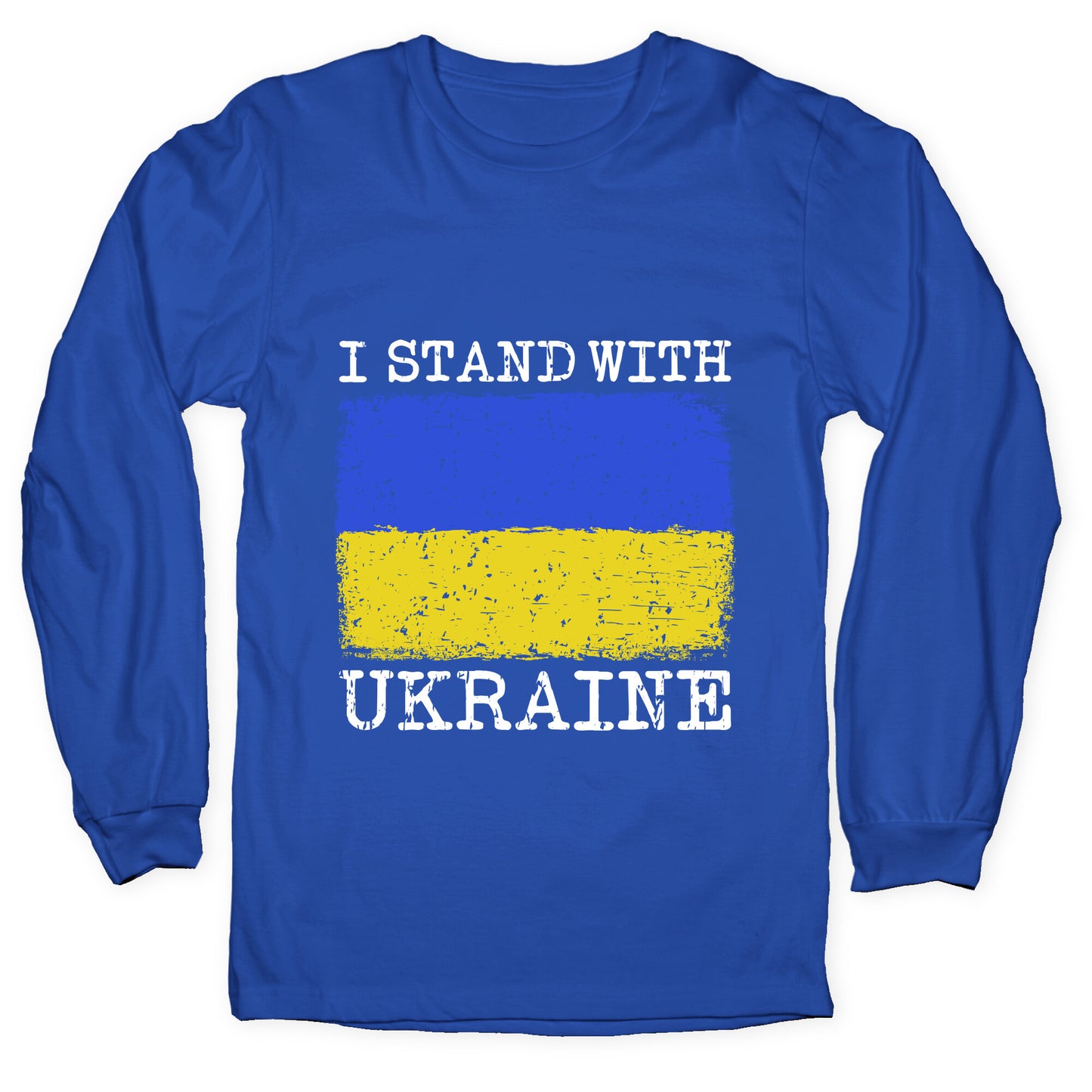 I Stand With Ukraine Longsleeve Tee