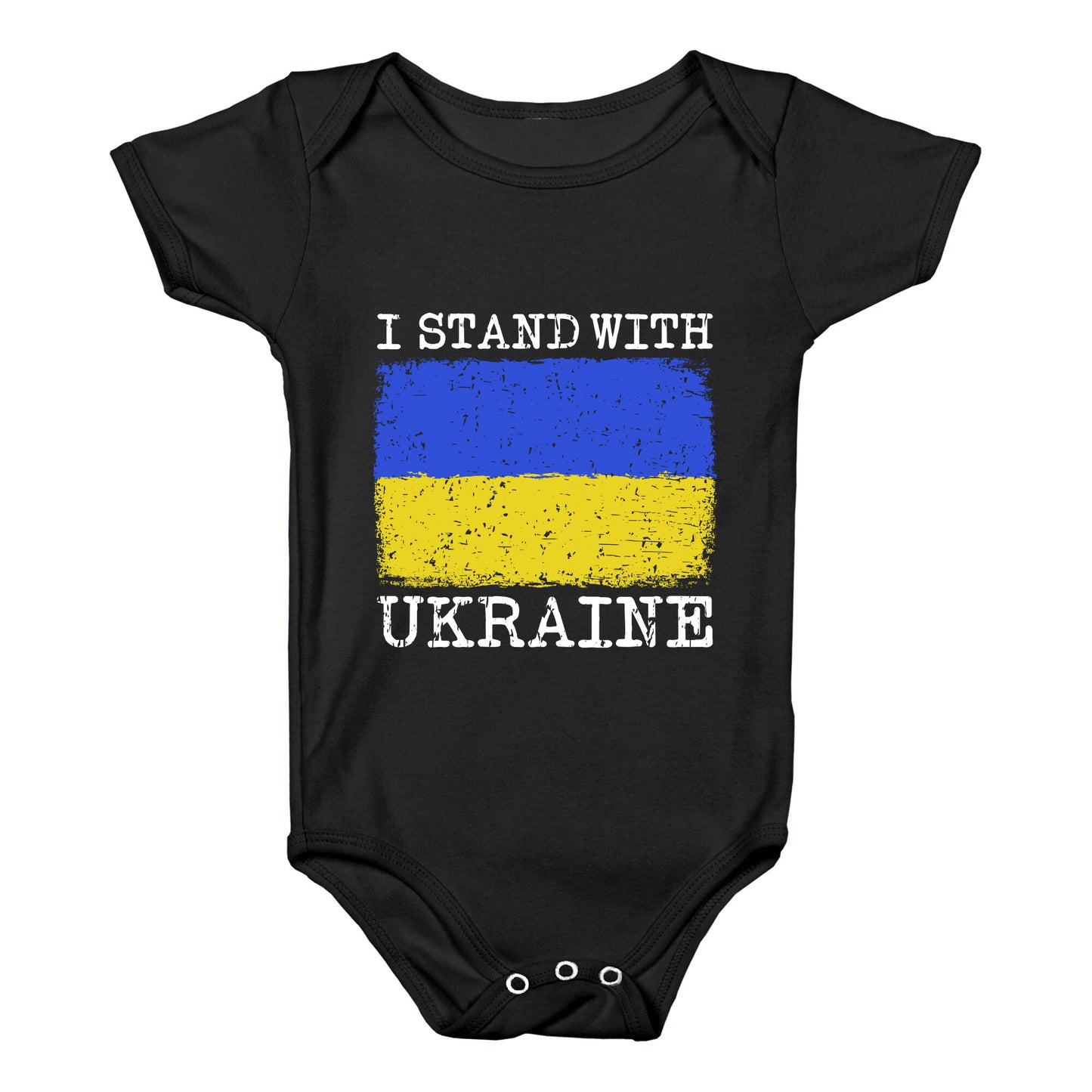 I Stand With Ukraine Baby One-Piece