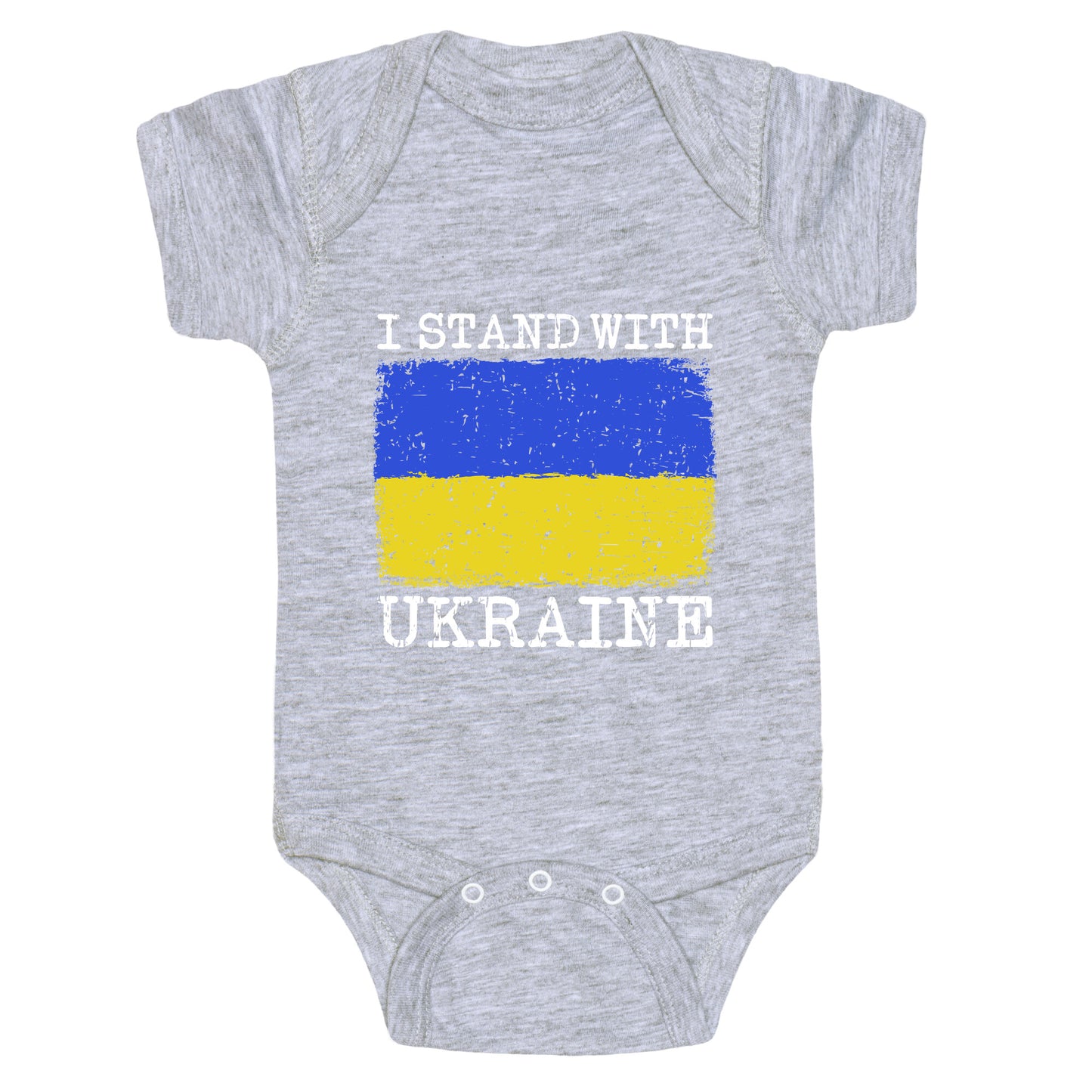 I Stand With Ukraine Baby One-Piece