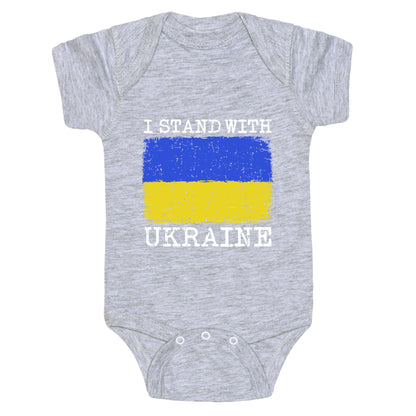 I Stand With Ukraine Baby One-Piece