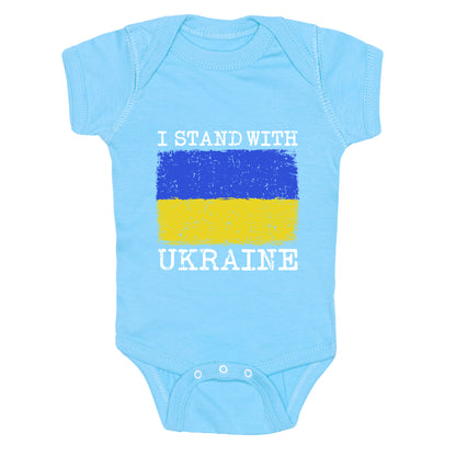 I Stand With Ukraine Baby One-Piece