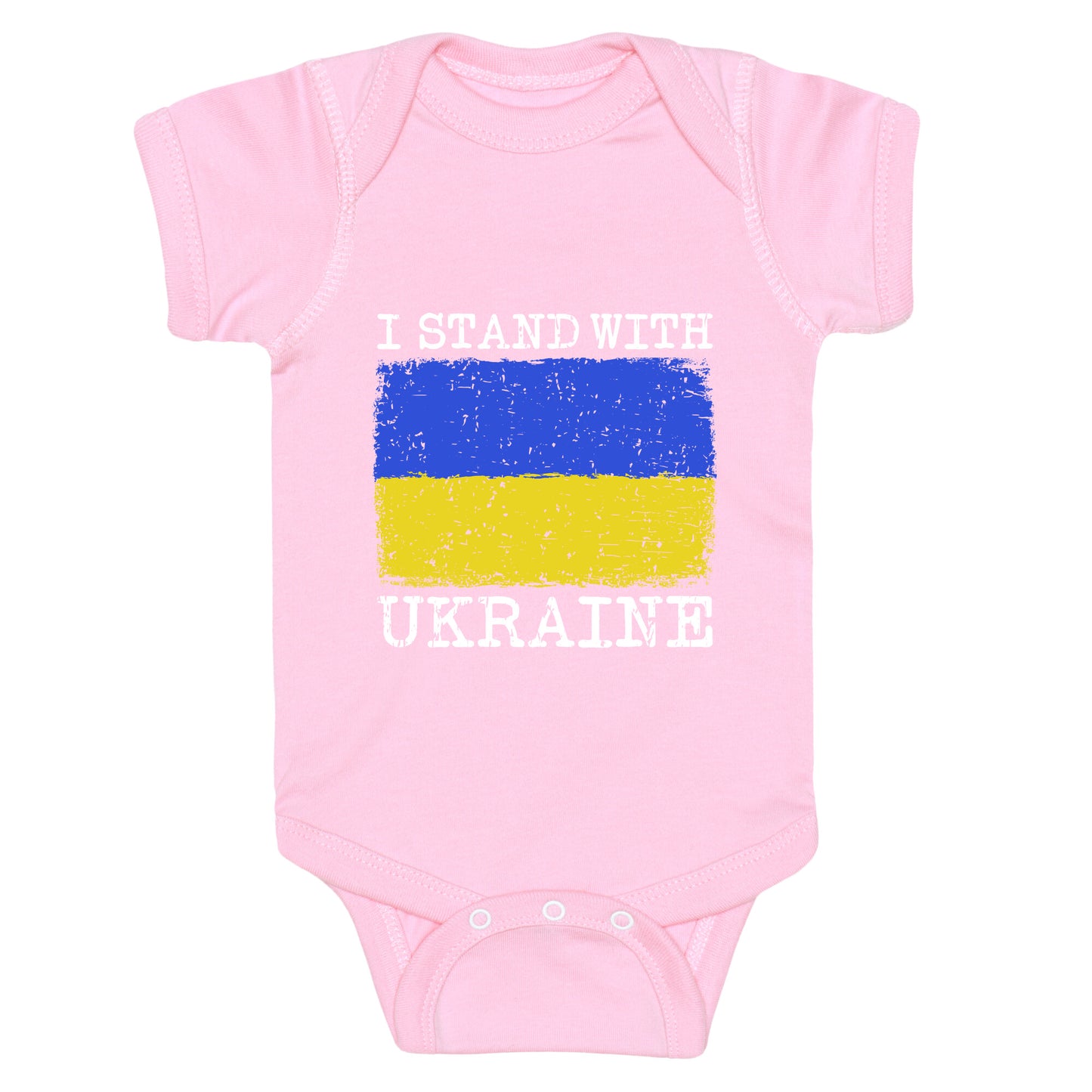 I Stand With Ukraine Baby One-Piece