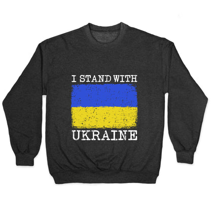 I Stand With Ukraine Crewneck Sweatshirt