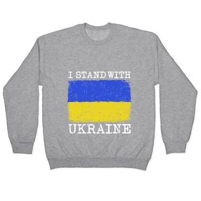 I Stand With Ukraine Crewneck Sweatshirt