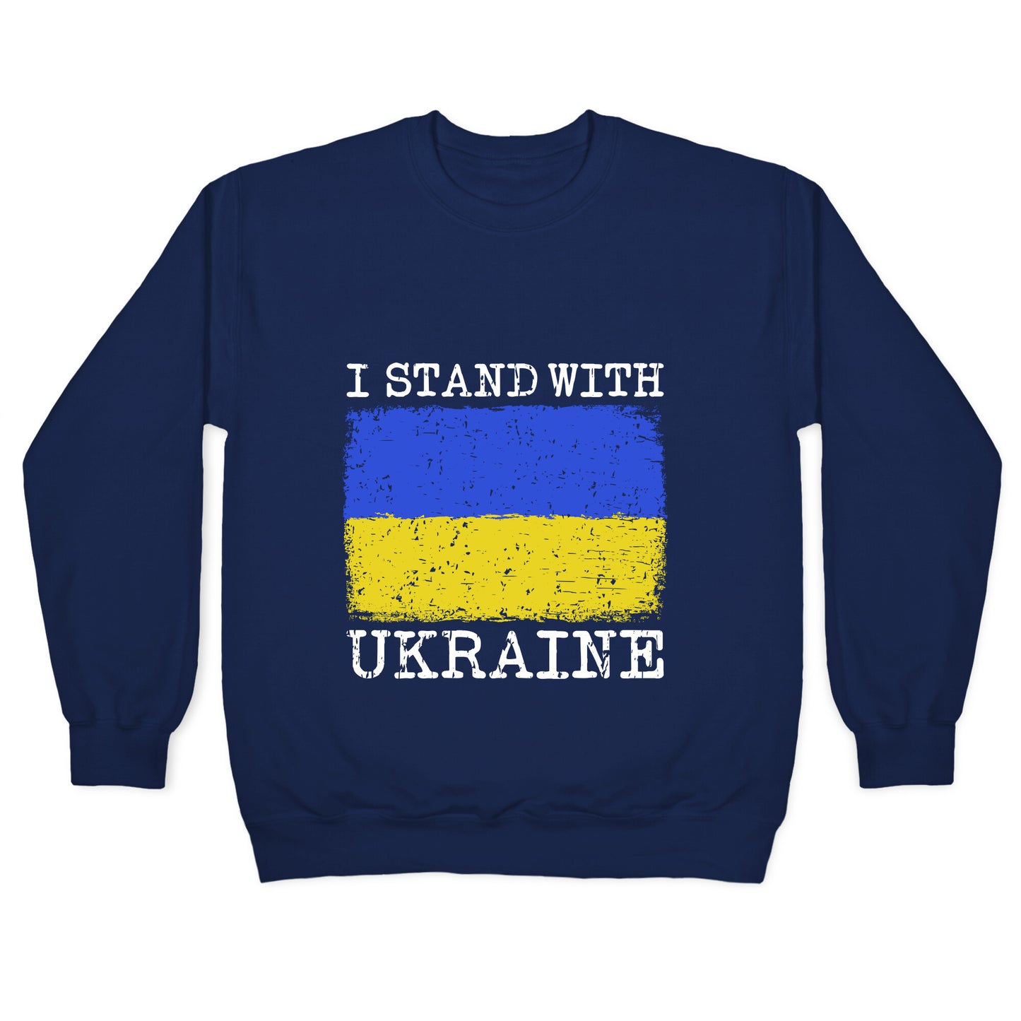 I Stand With Ukraine Crewneck Sweatshirt