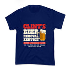 Clints Beer Removal Service Kids Tee