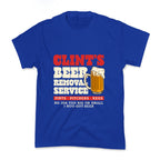 Clints Beer Removal Service Kids Tee