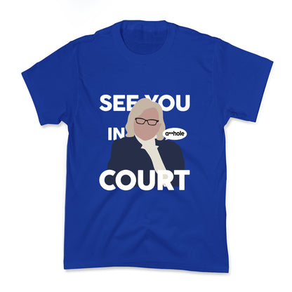 See You In Court Governor Janet Mills Kids Tee