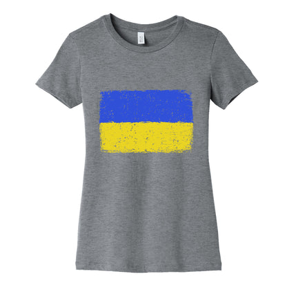 Ukrainian Pride Womens Cotton Tee