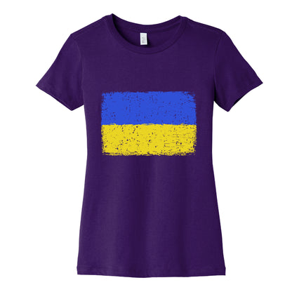 Ukrainian Pride Womens Cotton Tee