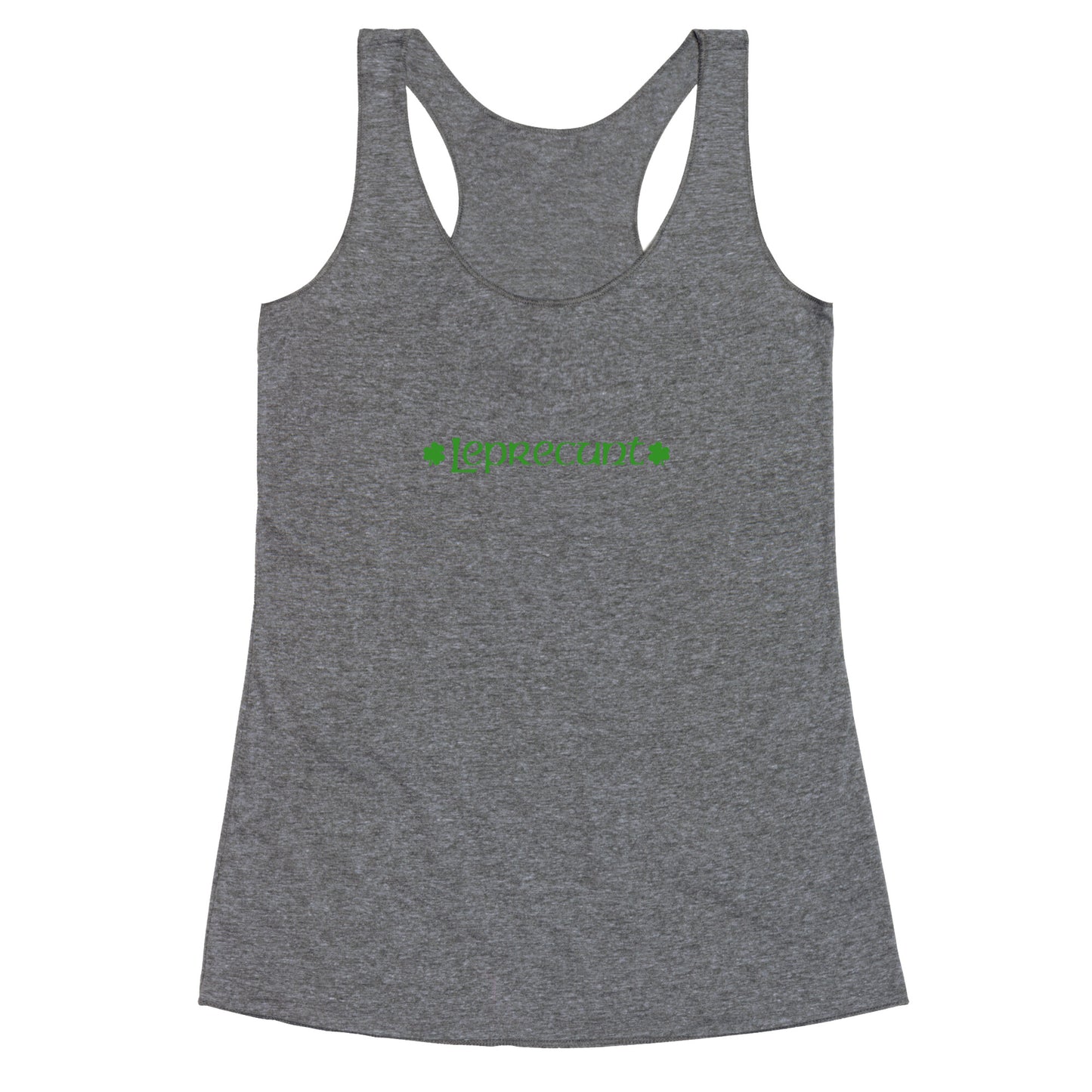 Leprecunt Racerback Tank