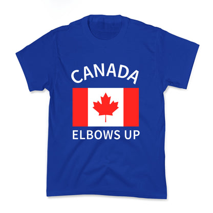 Elbows Up Canada Kids Tee